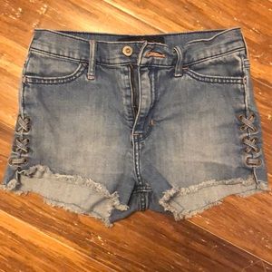 Hollister high rise shorts